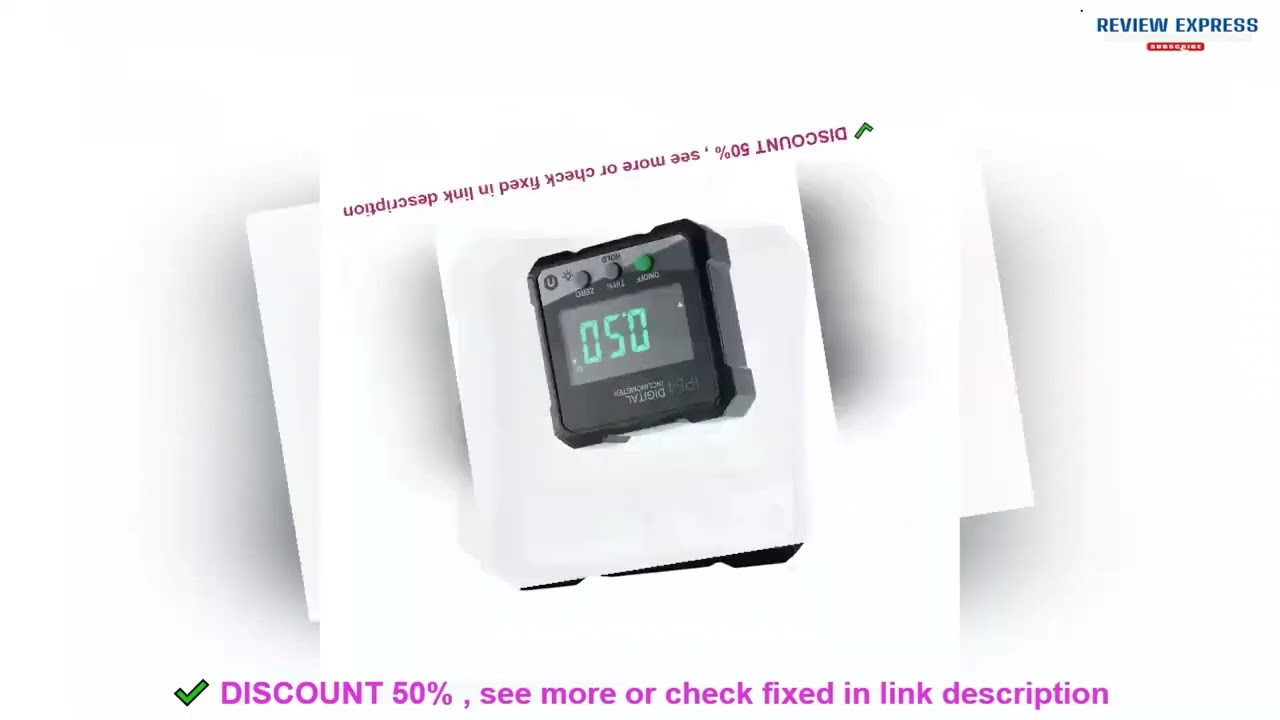 ✔️Digital Display Inclination Box Precision Measurement with Backlight M