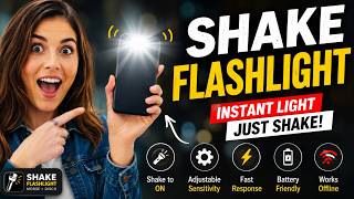 Turn ON Your Flashlight by Just Shaking Your Phone 🔦 | Shake Flashlight: Morse+Disco screenshot 5