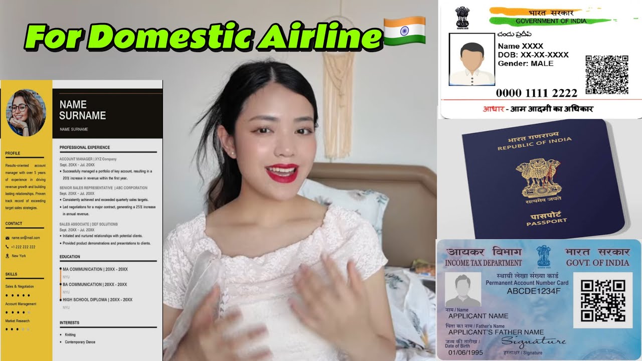 Cabin crew mandatory documents||CV semba heitabasing sembirage
