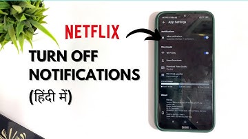 TURN OFF Netflix Notifications in Hindi(2023) | How To Stop Netflix Notifications on Android/iPhone