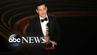 Rami Malek takes home an Oscar for best actor