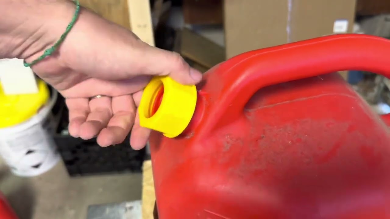 How to Replace the Spout on a Gas Can #DIY #gascan #efd 