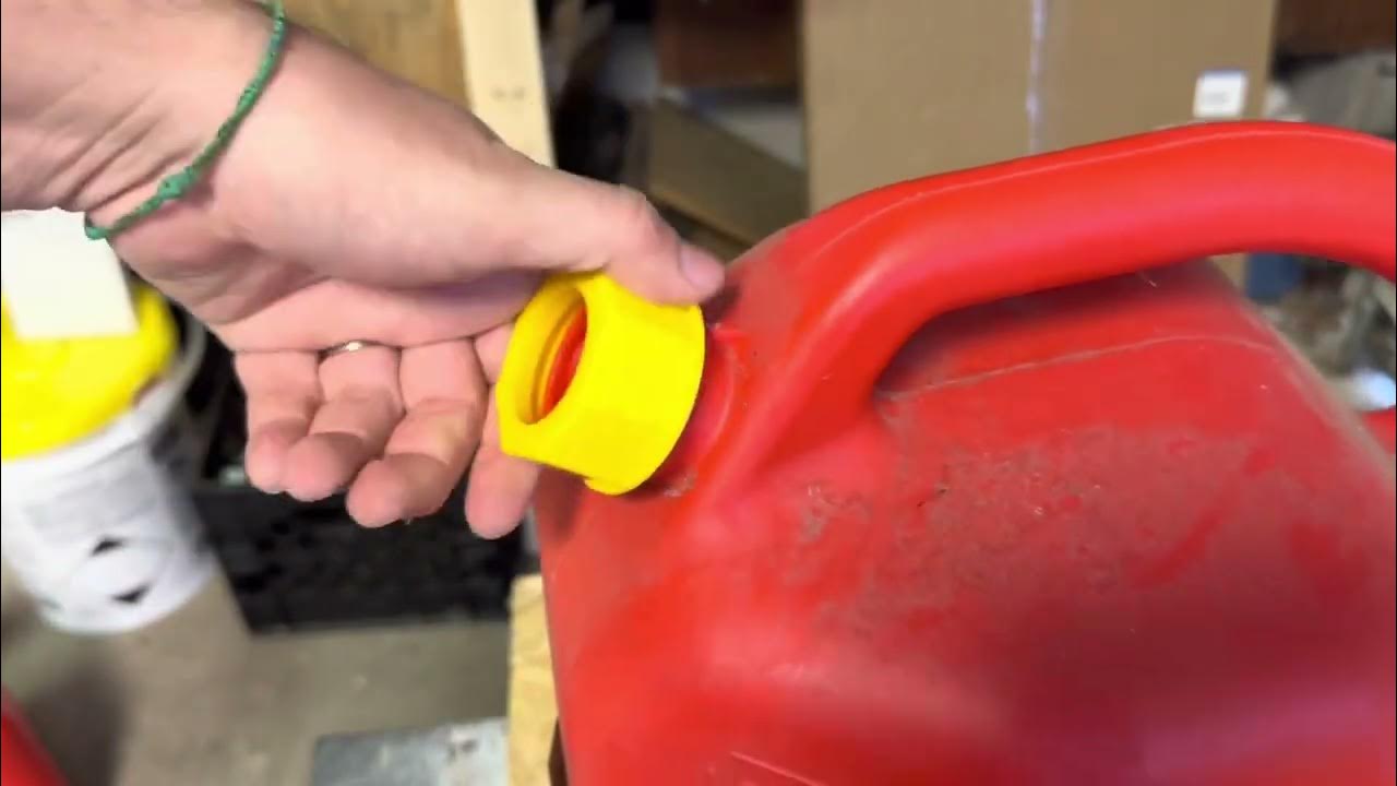 How to Replace the Spout on a Gas Can DIY gascan efd YouTube