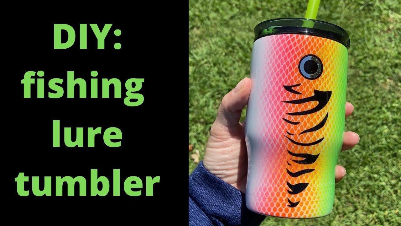 diy fish lure tumbler Fishing | Custom Tumbler How To Make Fish Lure