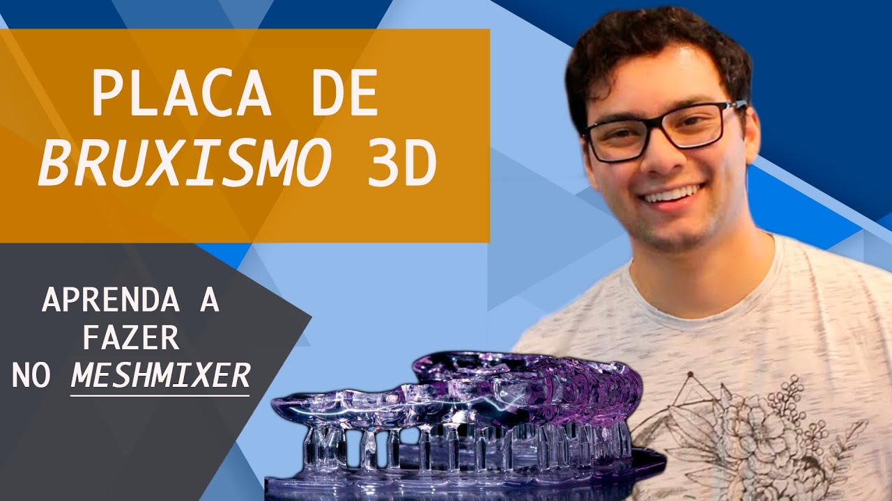 Como Fazer Placa de Bruxismo 3D - Meshmixer