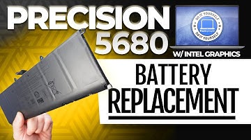 How To Replace Your Battery | Dell Precision 5680 W/ Intel Graphics