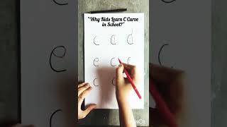 &quot;Why Kids Learn C Curve in School?&quot;|Must watch parents of Preschool kids.... #shorts #ytshorts