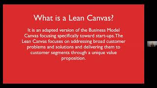 Indiana SBDC Webinar: Business Model Canvas when Pivoting Your Business