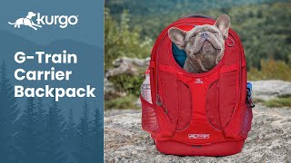 The G-Train Dog Carrier Backpack | Adventure-ready dog backpack