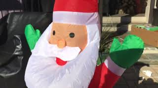 2022 4ft Santa inflatable