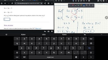 Solving systems of linear equations: foundations