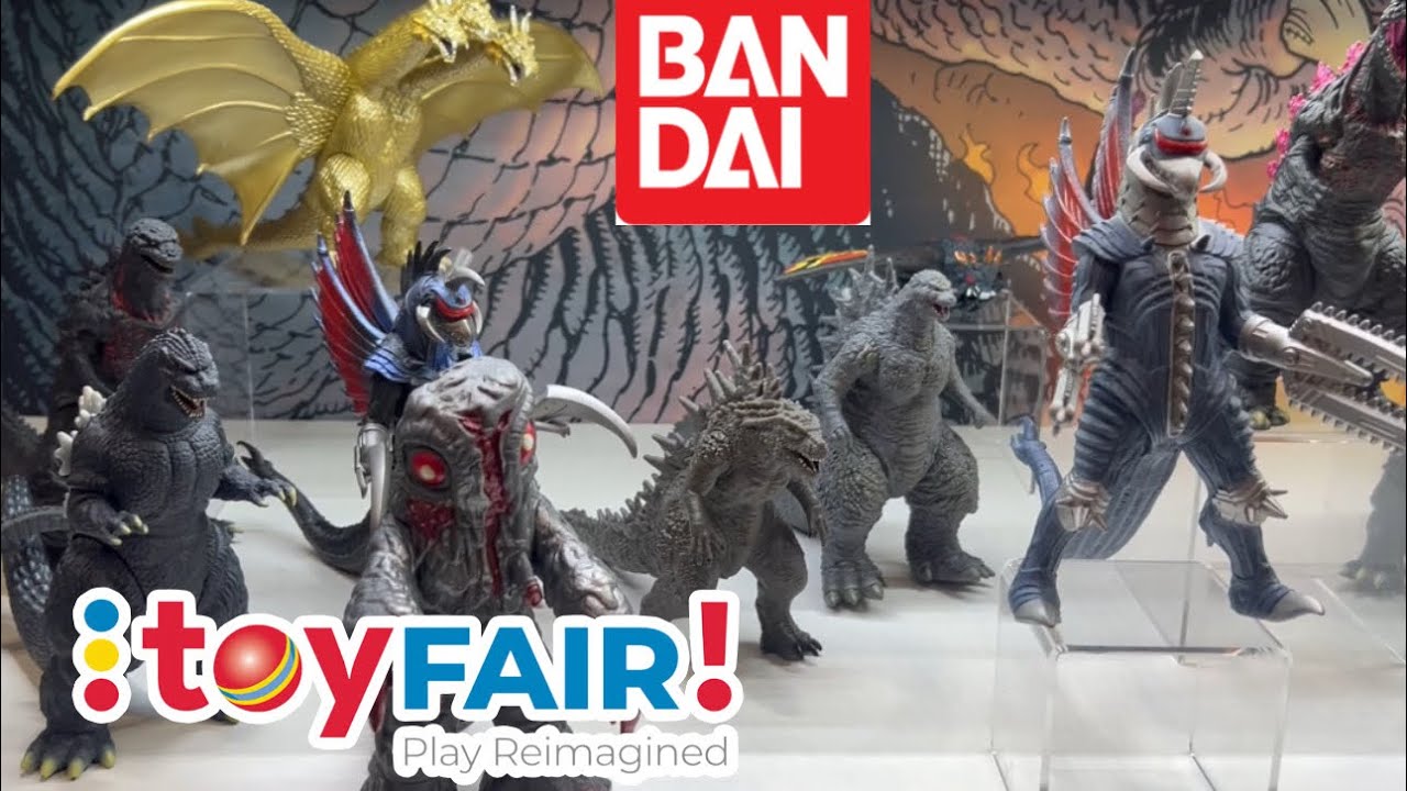 ToyFair Ny Godzilla y Dragonball lo nuevo Bandai Namco 