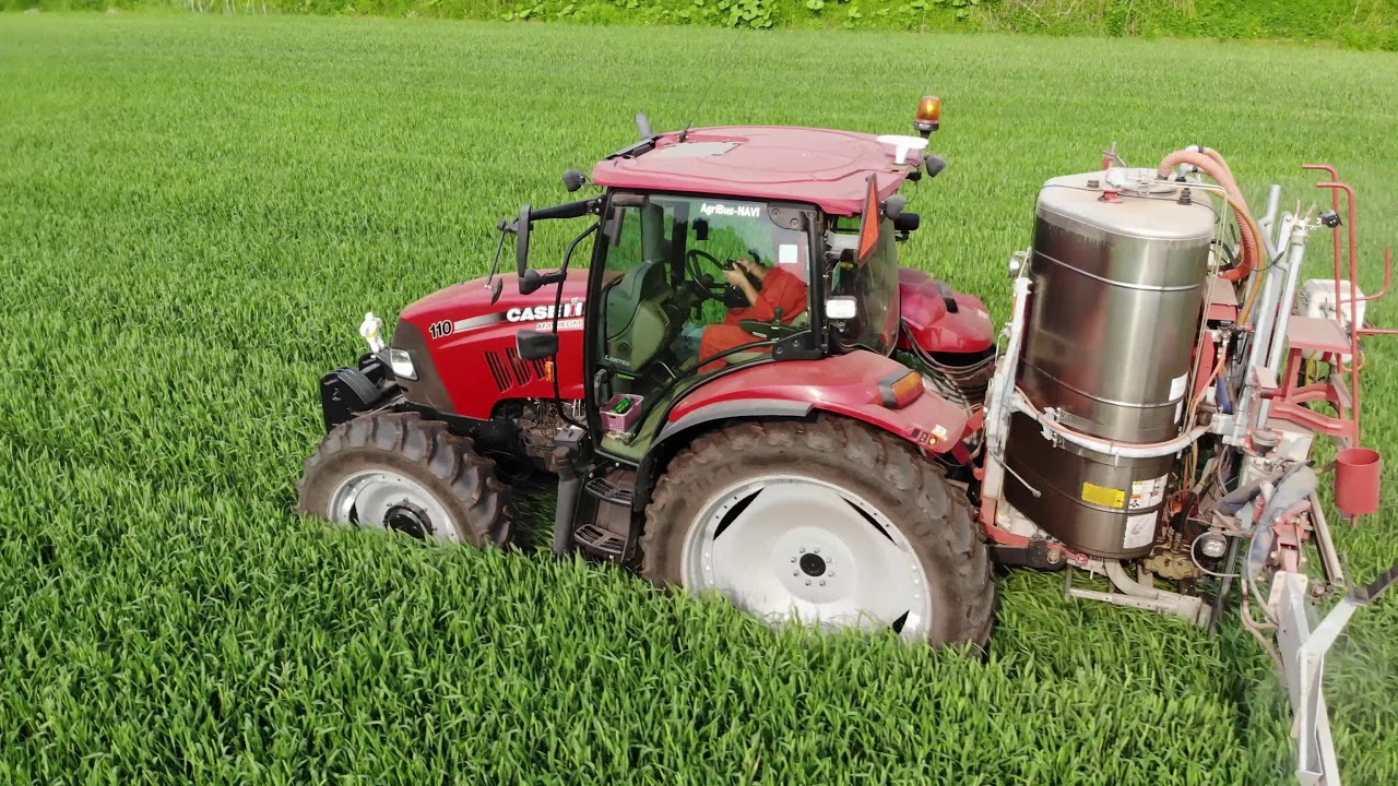 2018 麦防除 CASE MAXXUM spray wheat - YouTube