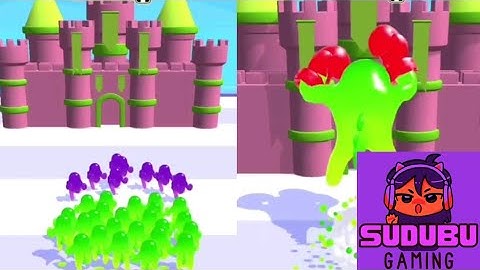 Jelly Runner 3D Gameplay 2022 || All Levels 1-5 [ Android & iOS ]