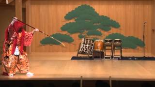 武道×伝統芸能【武楽】『鬼神』大薙刀 春の新潟総踊り祭 於:りゅーとぴあ能楽堂