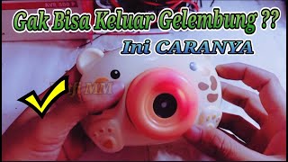 How to fix a bubble camera that won't produce bubbles | Bubble Camera Repair