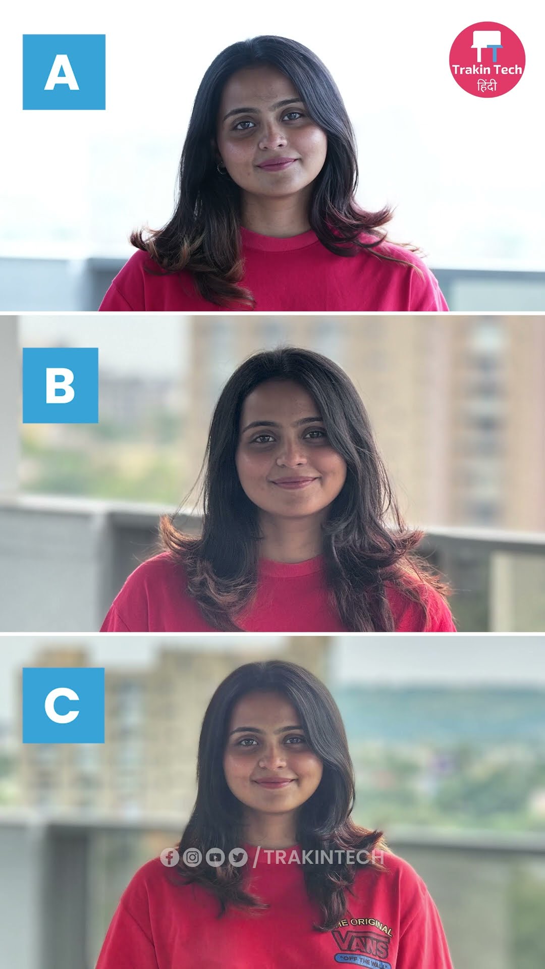 iPhone 15 Pro Max vs Galaxy S23 Ultra vs DSLR - Portrait Tested!!? ⚡️#Shorts