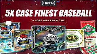 5 CASE FINEST BASEBALL, TOPPS CHROME FOOTBALL & MORE W/ LSC!