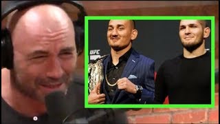 Joe Rogan - Holloway vs. Khabib is CRAZY!