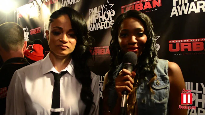 Charli Baltimore and Siaani Love Interview at Philly Hop Hip Awards 2015