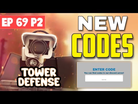 [💥 EP 69 P2] ALL NEW WORKING CODES FOR SKIBIDI  TOWER DEFENSE IN 2024! ROBLOX TOWER DEFENSE CODES