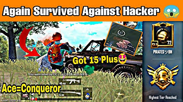 🔥 Survival Gameplay Against Hacker||Solo Fpp Rank Push To Conqueror||Pubg Mobile Rank Push||
