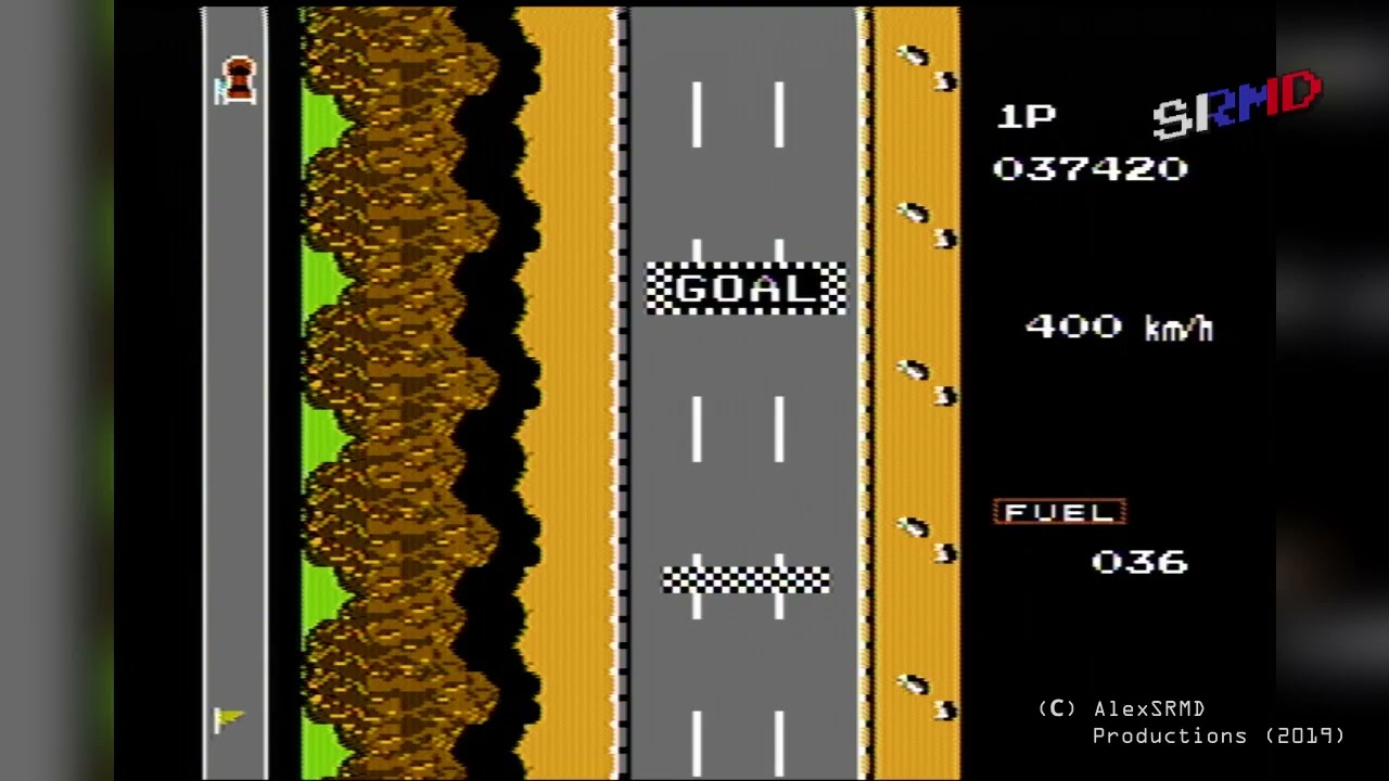 Famicom Pirate Carts ~ Road Fighter [LA42]