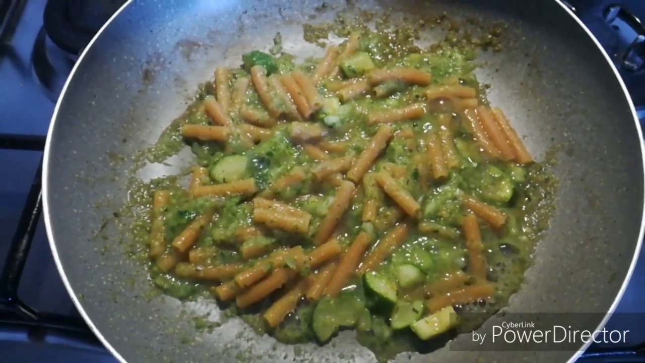 PASTA PROTEICA DI LENTICCHIE CON CREMA DI ZUCCHINE - YouTube