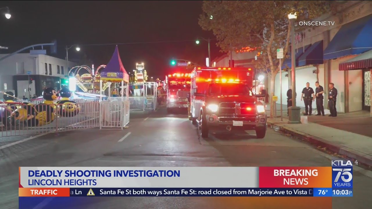 Fatal shooting in Lincoln Heights