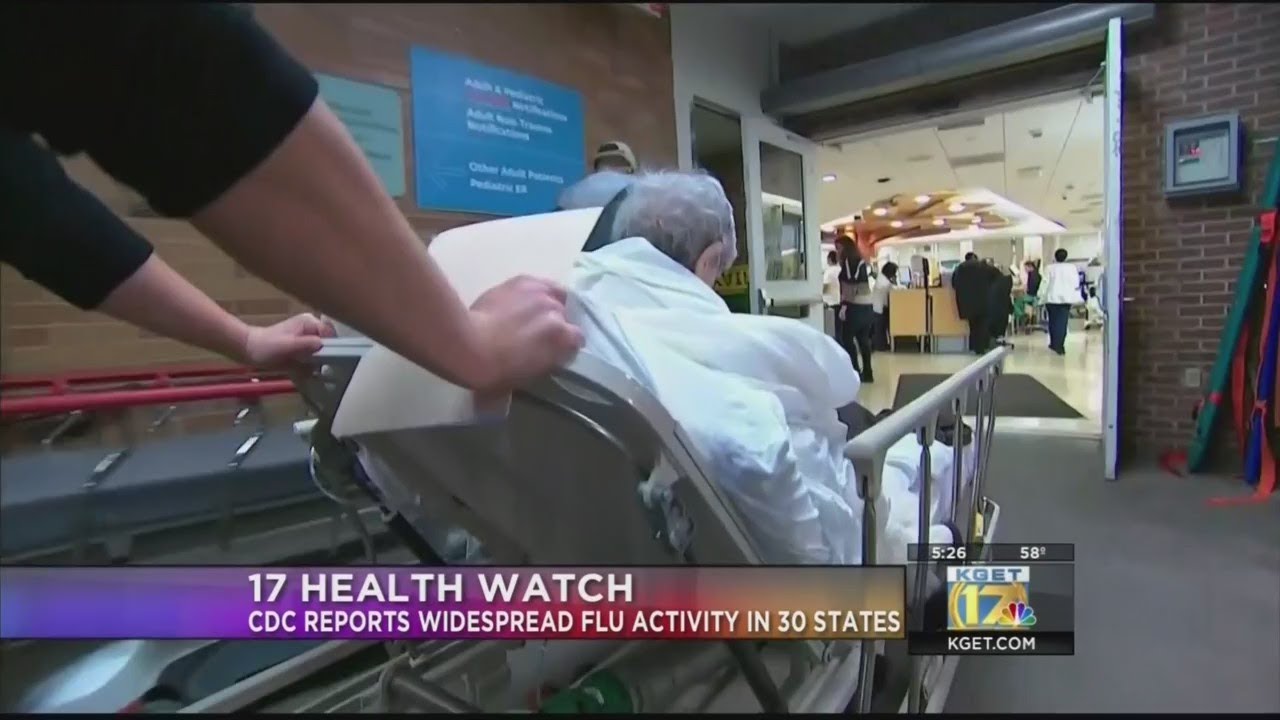Flu is widespread in 30 states