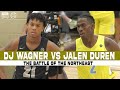 Carmelo Anthony Pulled up to watch DJ Wagner vs Jalen Duren! The Battle of the Northeast