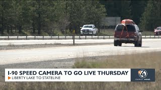 I-90 speed camera to go live this week
