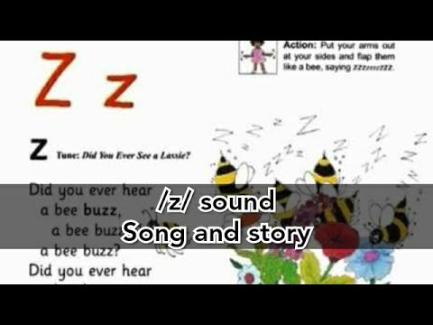 /z/ sound jolly phonics/ learn jolly phonics/ song and story/ learn English