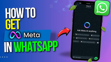 Hoe je META AI in WHATSAPP krijgt (2024)