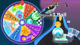 🧿 Spin The Wheel - Sky Rolling Ball  Pro Gameplay #00242 ( Android & IOS GamePlays ) screenshot 3