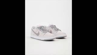 Nike - SB Dunk Low Ishod Wair - White/Perfect Pink-Flat Silver