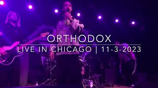 [3XIL3D LIVE] Orthodox | Live in Chicago | Bottom Lounge | 11-3-2023 [4K -24 FPS]