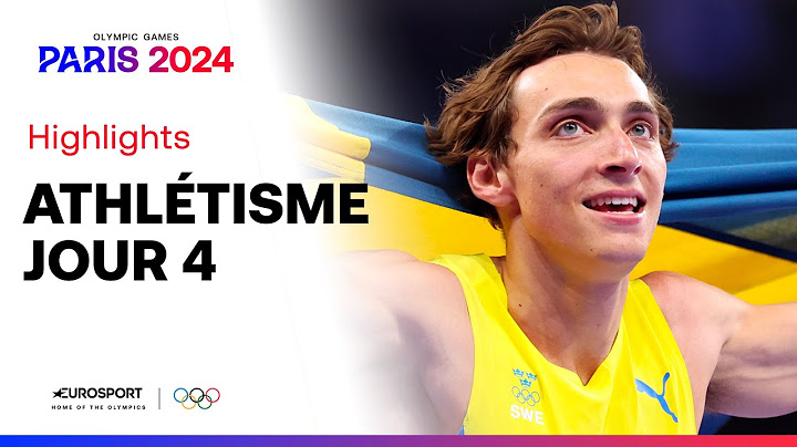 JO PARIS 2024 - Le résumé de la 4e journée en athlétisme