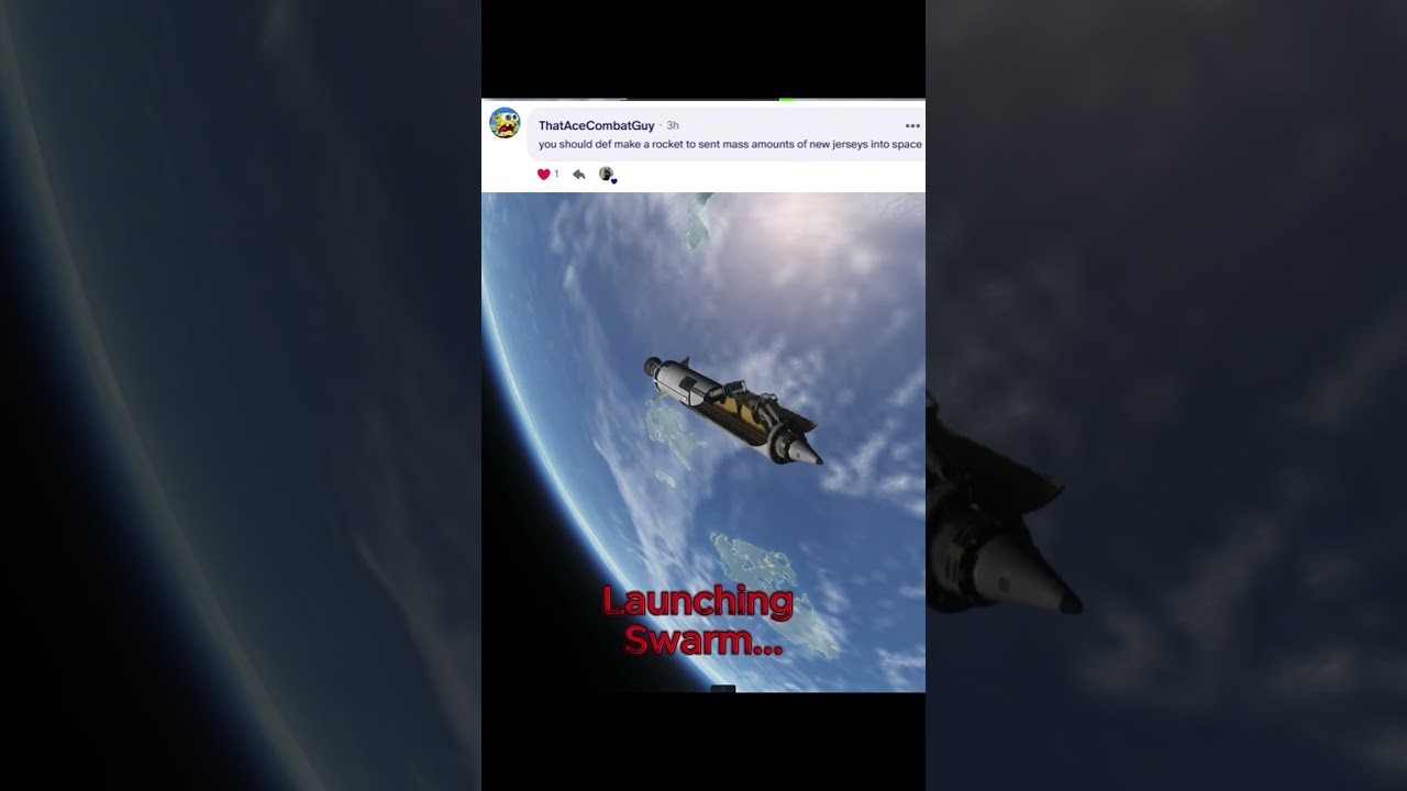New Jersey swarm #kerbalspaceprogram #ksp #engineering #fyp