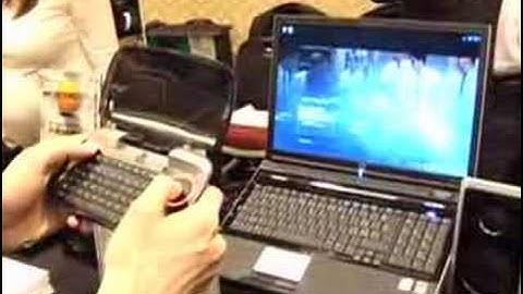 Logitech diNovo Mini | Engadget at CES 2008