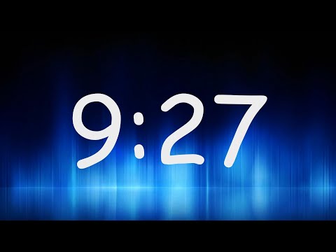 9:27 Minutes Timer / Countdown from 9min 27sec