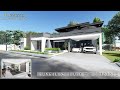 Project #10: BUNGALOW HOUSE WITH ROOF DECK on 500sqm Lot|  MODERN HOUSE DESIGN | 'Approved Design' |