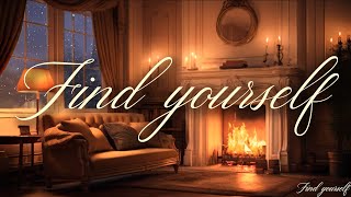 Fireplace in a warm quiet room,for reading books in the winter night, snowy night،classic atmosphere by Find yourself  365 views 4 months ago 6 minutes, 4 seconds