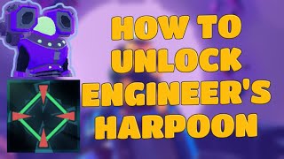 HOW TO UNLOCK HARPOON ON ENGINEER - Risk of Rain 2