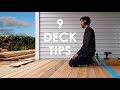 9 Tips for Building a Perfect Deck