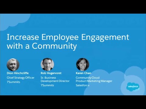 Increase Employee Engagement with a Community - Increase Employee Engagement with a Community