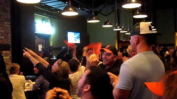 Pat the Bat 3 run homer in public house, 2010 NLDS