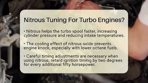 Nitrous Tuning For Turbo Engines? - Car Performance Pros
