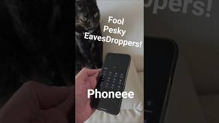 Fake Phoneee Phone App fools Lulu! #Tech #phone #cat screenshot 1