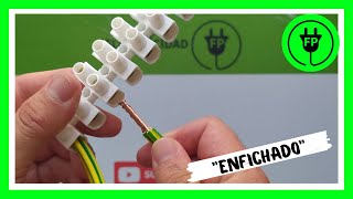 Empalme De Cables En Regletas De Conexión